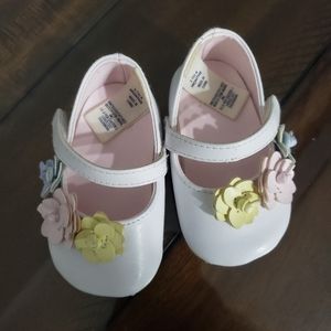 Janie and jack flower shoea s 3 to 6 months